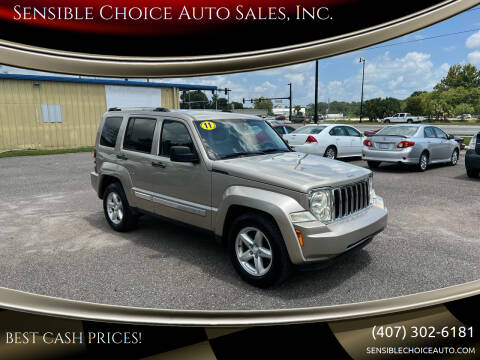2011 Jeep Liberty for sale at Sensible Choice Auto Sales, Inc. in Longwood FL