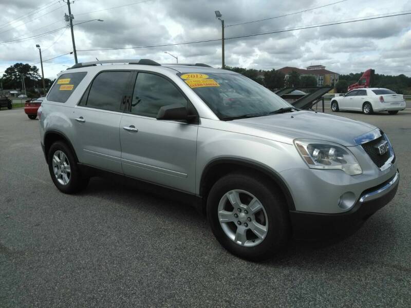 2012 GMC Acadia for sale at Kelly & Kelly Supermarket of Cars in Fayetteville NC