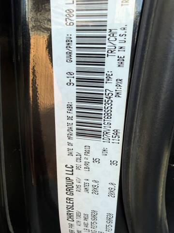 2011 RAM 1500 SLT
