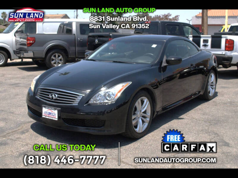 2009 Infiniti G37 Convertible