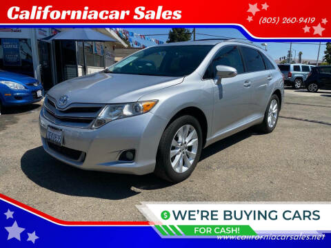 2014 Toyota Venza for sale at Californiacar Sales in Santa Maria CA