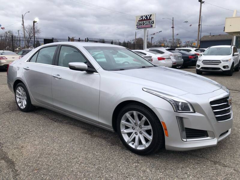 2016 Cadillac CTS for sale at SKY AUTO SALES in Detroit MI