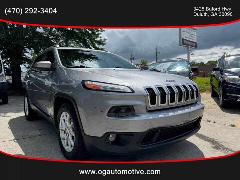 2015 Jeep Cherokee for sale at OG Automotive, LLC. in Duluth, GA