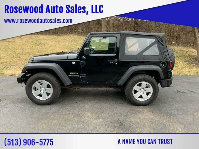 2011 Jeep Wrangler for sale at Rosewood Auto Sales, LLC in Hamilton OH