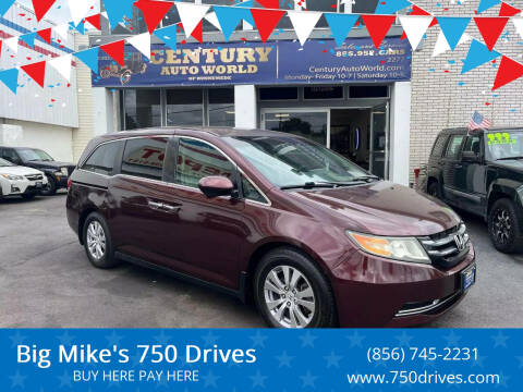 2014 Honda Odyssey for sale at Big Mike's 750 Drives in Runnemede NJ