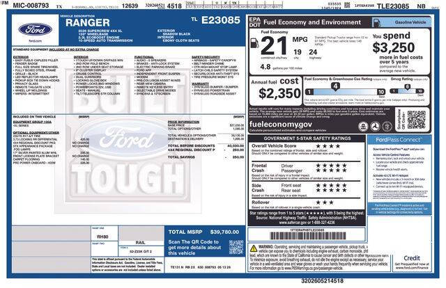 2026 Ford Ranger XL
