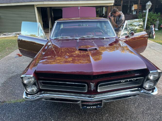 1965 Pontiac GTO for sale at Classic Car Deals in Cadillac MI