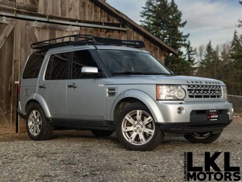 2010 Land Rover LR4 for sale at LKL Motors in Puyallup WA
