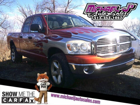 2007 Dodge Ram 1500 for sale at MICHAEL J'S AUTO SALES in Cleves OH
