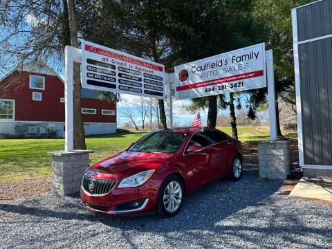 2015 Buick Regal for sale at Caulfields Family Auto Sales in Bath PA