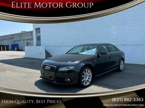 2012 Audi A4 for sale at Elite Motor Group in Lindenhurst NY