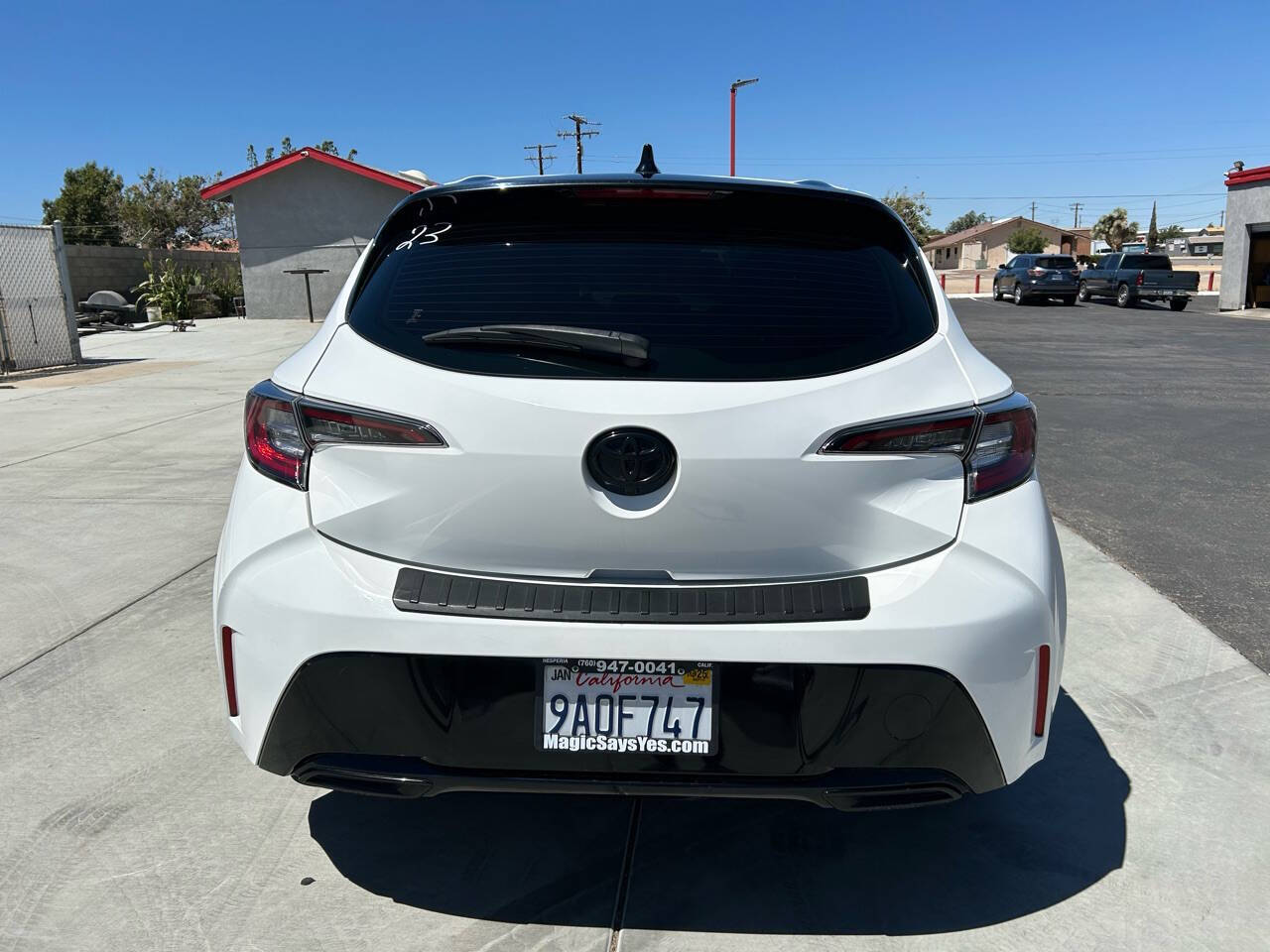 2020 Toyota Corolla Hatchback for sale at Magic Auto Sales in Hesperia, CA