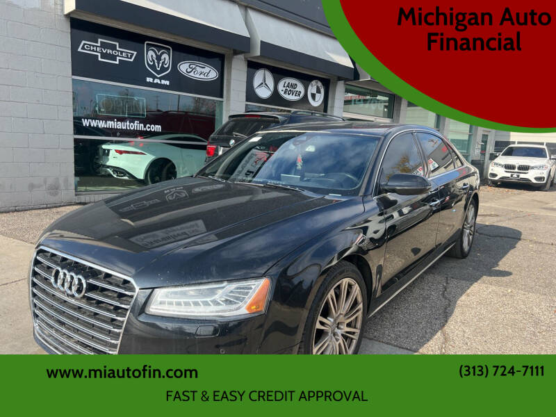 2015 Audi A8 L for sale at Michigan Auto Financial in Dearborn MI