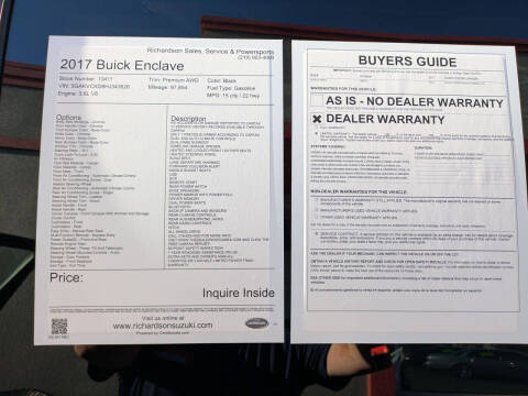 2017 Buick Enclave Premium