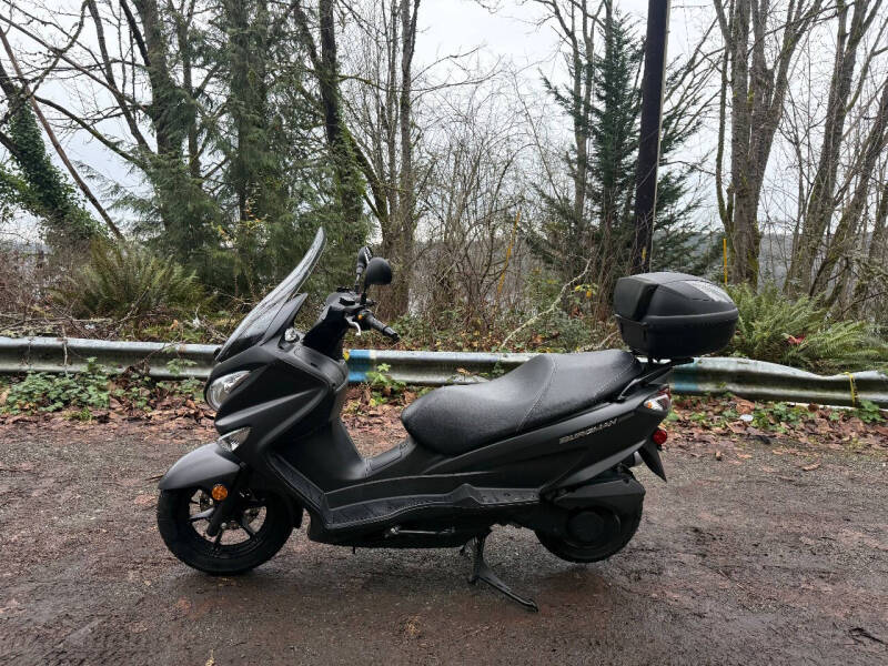 2019 Suzuki Burgman HU 200 for sale at Maharaja Motors in Seattle WA