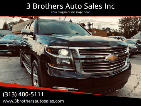 2015 Chevrolet Tahoe for sale at 3 Brothers Auto Sales Inc in Detroit MI