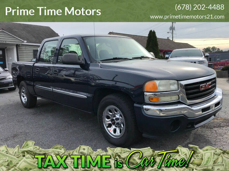 2006 GMC Sierra 1500 for sale at Prime Time Motors in Marietta GA