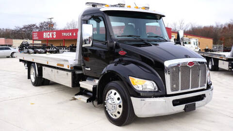 2024 Peterbilt 536 Jerrdan 22' XLP Aluminum  for sale at Ricks Auto Sales, Inc. in Kenton OH