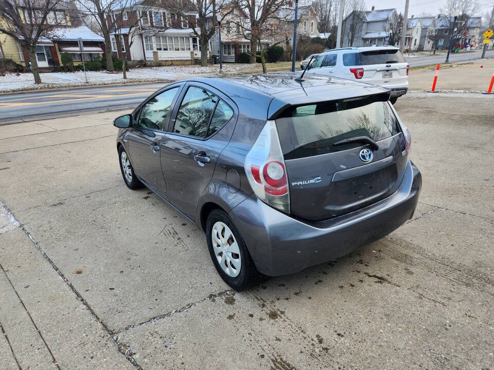 2012 Toyota Prius c for sale at PRIMAX AUTO SALES LLC in Alliance, OH