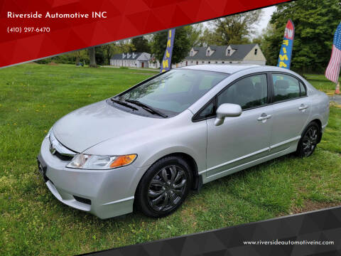 2010 Honda Civic for sale at Riverside Automotive INC in Aberdeen MD
