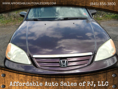 2001 Honda Civic for sale at Affordable Auto Sales of PJ, LLC in Port Jervis NY