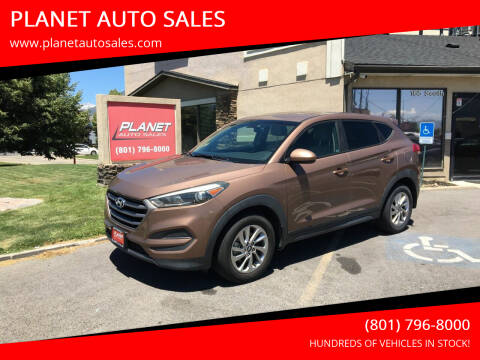 2016 Hyundai Tucson for sale at PLANET AUTO SALES in Lindon UT