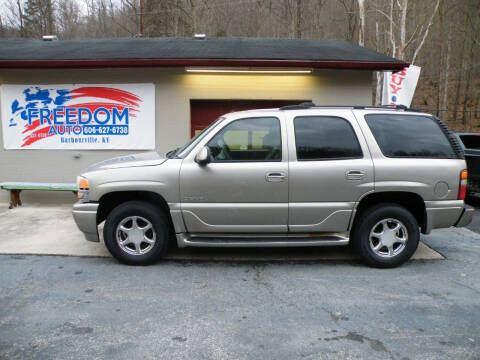 2002 GMC Yukon for sale at Freedom Auto Barbourville in Bimble KY