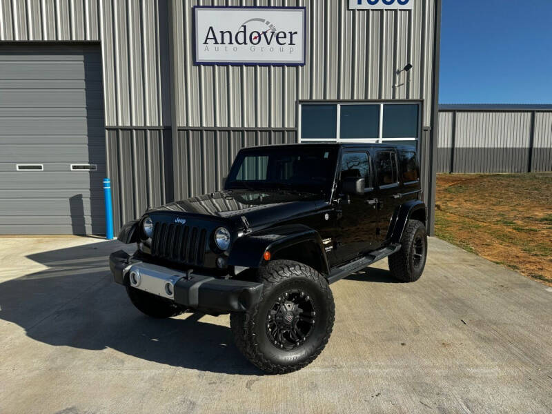 2015 Jeep Wrangler Unlimited for sale at Andover Auto Group, LLC. in Argyle TX