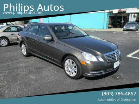 2013 Mercedes-Benz E-Class for sale at Philips Autos in Columbia SC