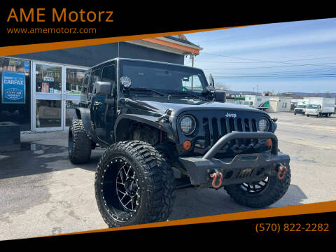 2010 Jeep Wrangler Unlimited for sale at AME Motorz in Wilkes Barre PA