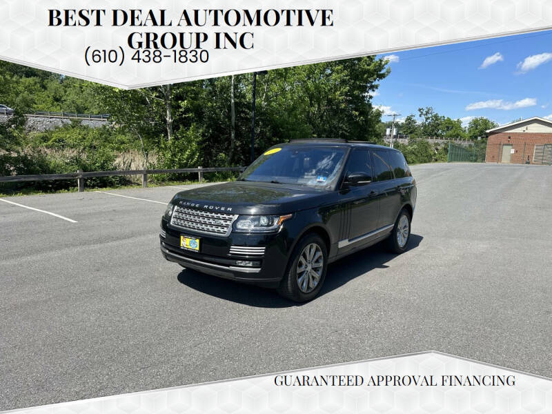 2016 Land Rover Range Rover HSE