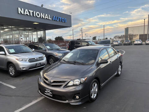 2013 Toyota Corolla for sale at National Autos Sales in Sacramento CA