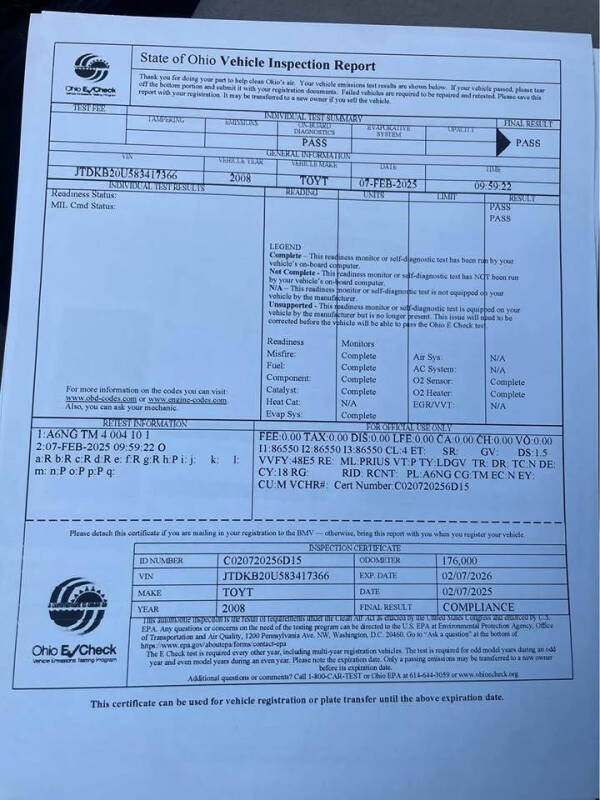 2008 Toyota Prius Touring
