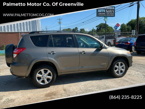 2010 Toyota RAV4 for sale at Palmetto Motor Co. of Greenville in Greenville SC