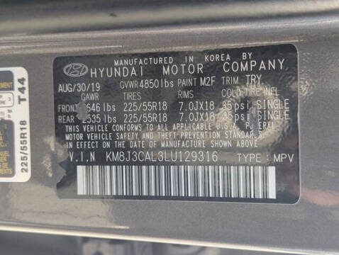 2020 Hyundai Tucson Limited