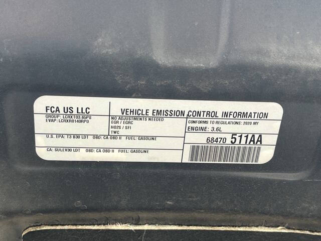 2020 Chrysler Pacifica Touring