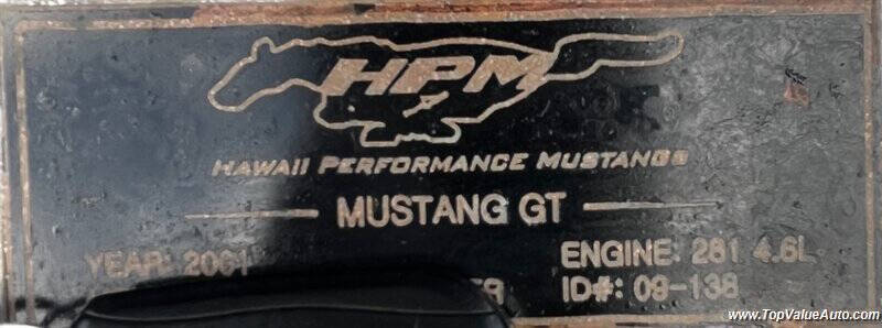2001 Ford Mustang Bullitt