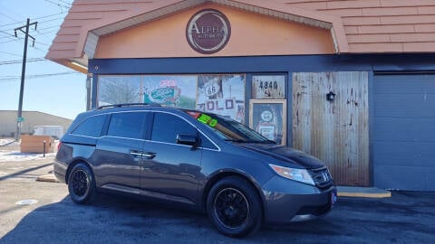 2013 Honda Odyssey for sale at Alpha Automotive in Billings MT