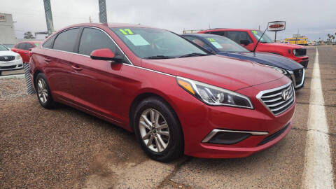 2017 Hyundai Sonata for sale at JJ's Adobe Auto Inc in Casa Grande AZ