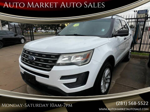 2016 Ford Explorer for sale at Auto Market Auto Sales in Houston TX