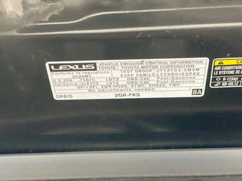 2020 Lexus RX 350 F SPORT Performance