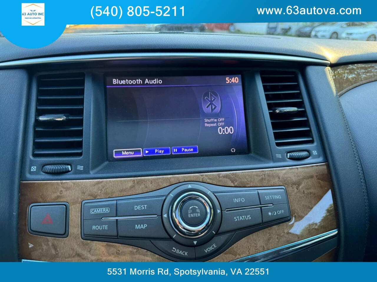 2013 INFINITI QX56 for sale at 63 Auto Inc in Spotsylvania, VA