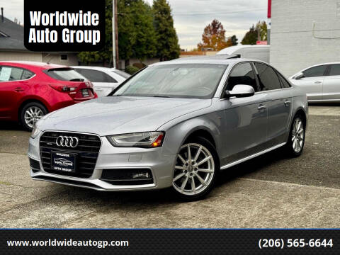 2015 Audi A4 for sale at Worldwide Auto Group in Auburn WA