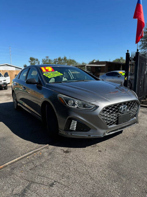 2019 Hyundai SONATA for sale at ANJ AUTO SALES in Houston, TX