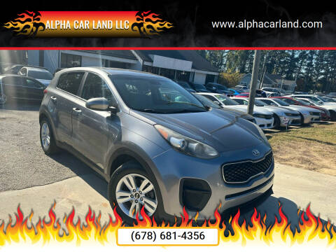 2017 Kia Sportage for sale at Alpha Car Land LLC in Snellville GA