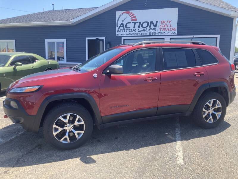2014 Jeep Cherokee for sale at Action Motor Sales in Gaylord MI