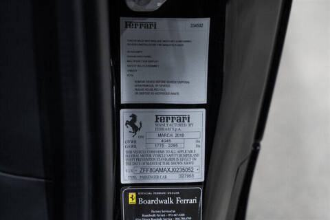 2018 Ferrari 488 Spider