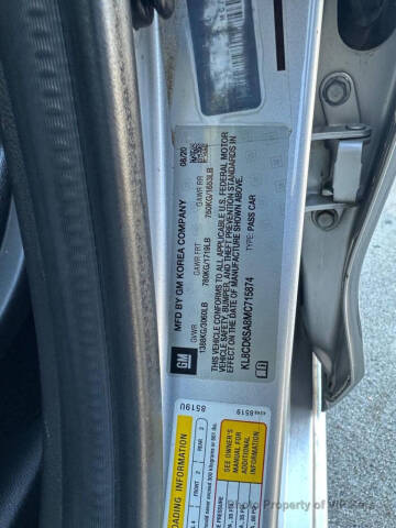 2021 Chevrolet Spark 1LT CVT