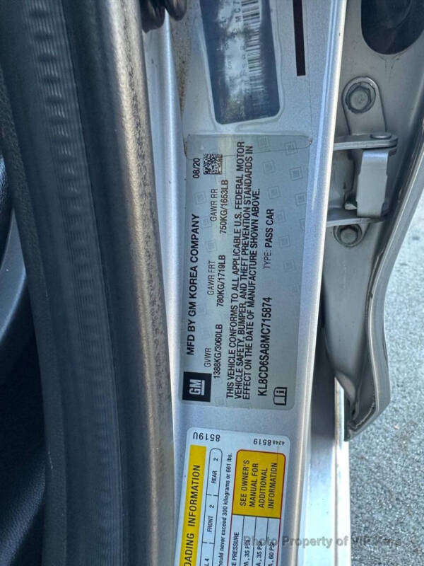 2021 Chevrolet Spark 1LT CVT