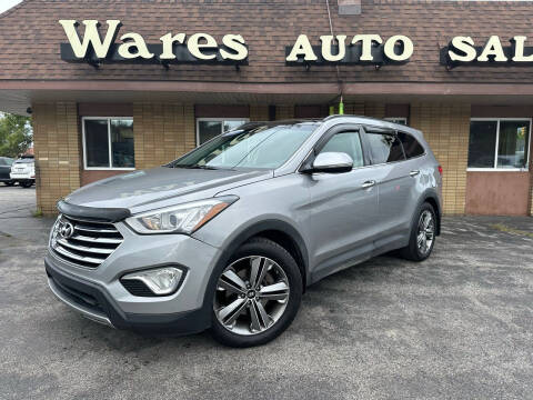 2015 Hyundai Santa Fe for sale at Wares Auto Sales INC in Traverse City MI
